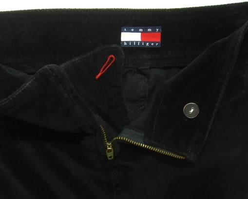  прекрасный товар Tommy Hilfiger мини-юбка микро мини-юбка Tommy Hilfiger Kids размер 12 женский ≒7 номер XXS чёрный черный 