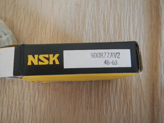 NSK・日本精工 6008ZZAV2　　48-03　 ベアリング 　保管品未使用です。_画像2