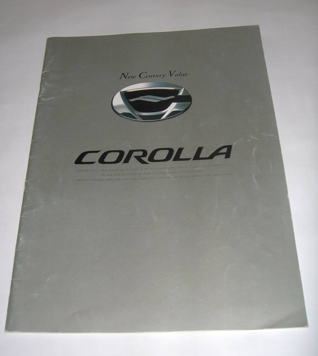 * выгода 1000.GO! Toyota Corolla 2001 год каталог книга@31 страница не продается редкость 