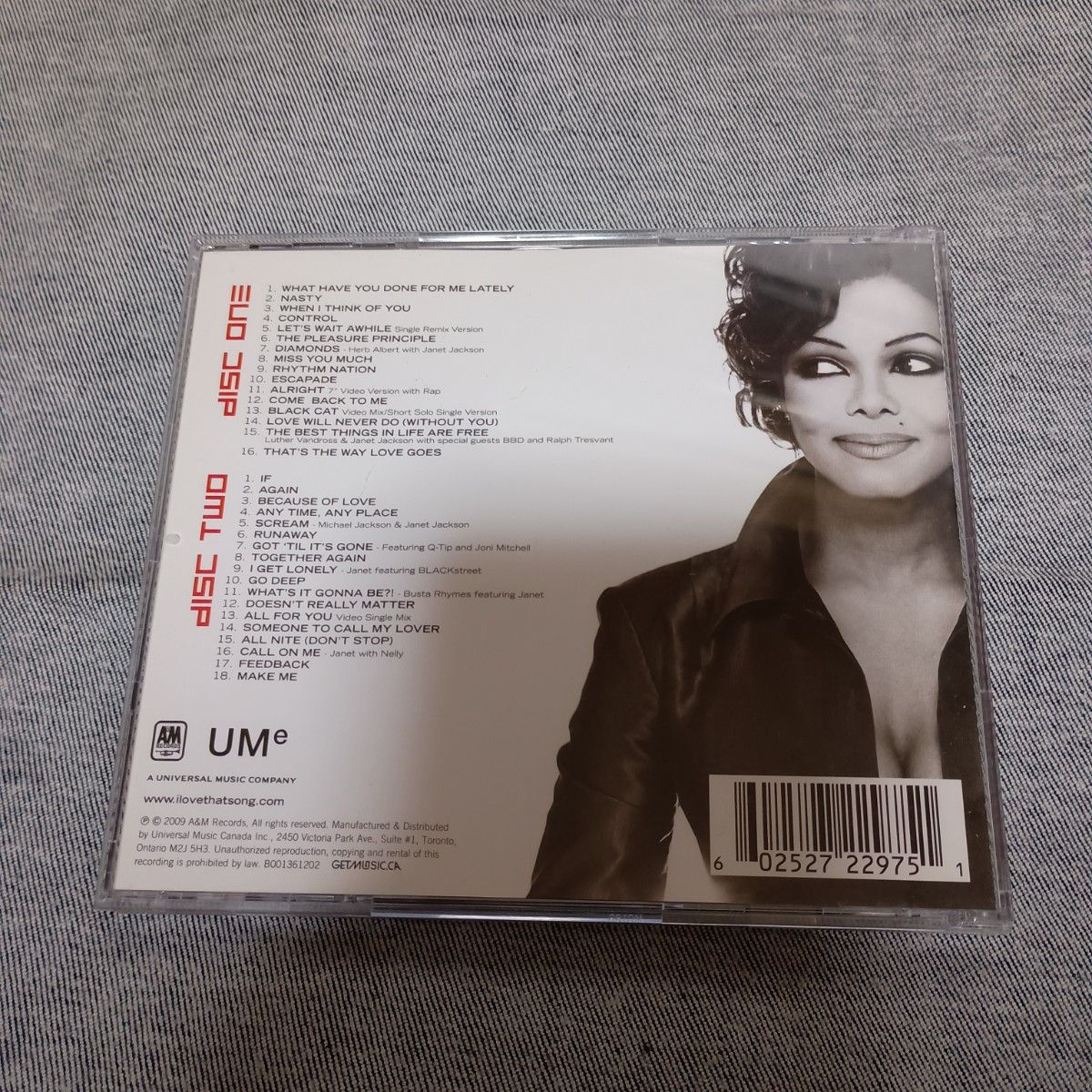 Janet Number Jackson Ones ジャネット ジャクソン ナンバー ワンズ 