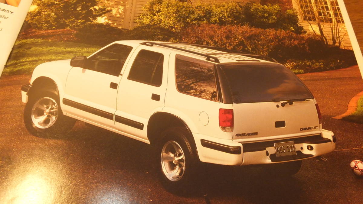 [CHEVY]1999 Chevrolet Blazer America book@ country catalog S-10 BLAZER