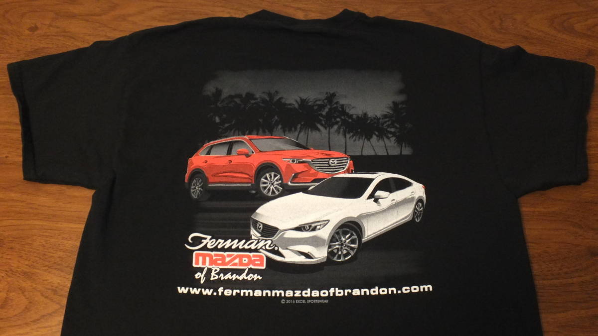 [ North America specification ]FERMAN MAZDA US Mazda dealer frolida. tongue pa T-shirt size XL USDM high speed have lead JDM Setagaya base cotton 