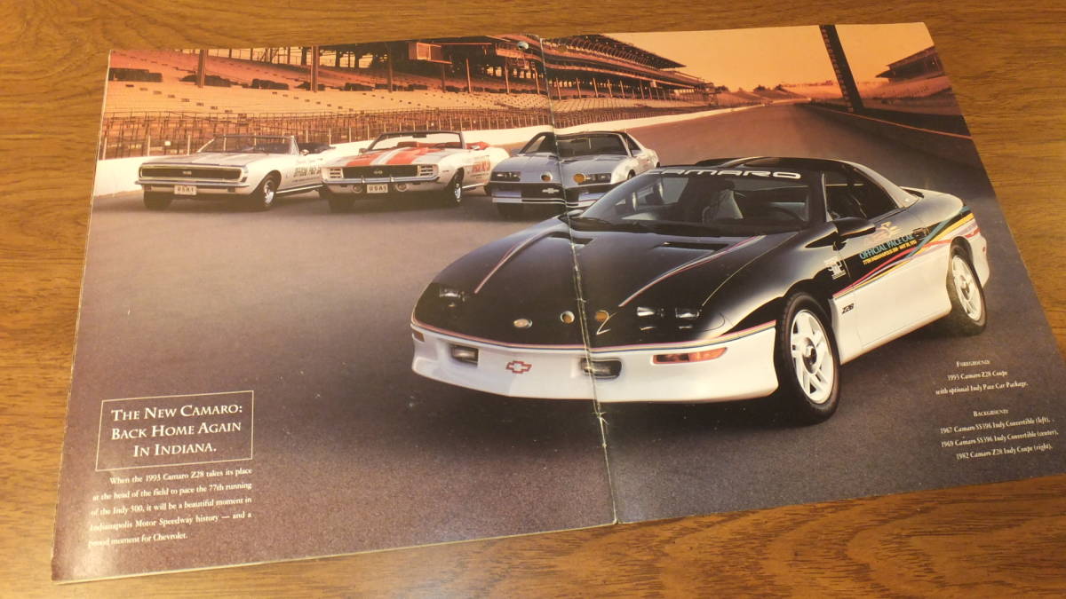 【CHEVY】1993 シボレーカマロ　アメリカ本国カタログ CAMARO Z28 USDM高速有鉛JDM世田谷ベース北米仕様_画像6