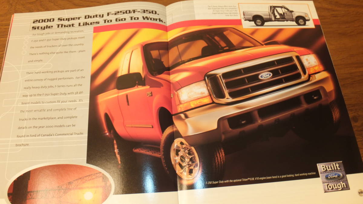 【FORD】2000 F-150 ピックアップトラック カナダ仕様カタログ 北米仕様 F250 F350の画像9