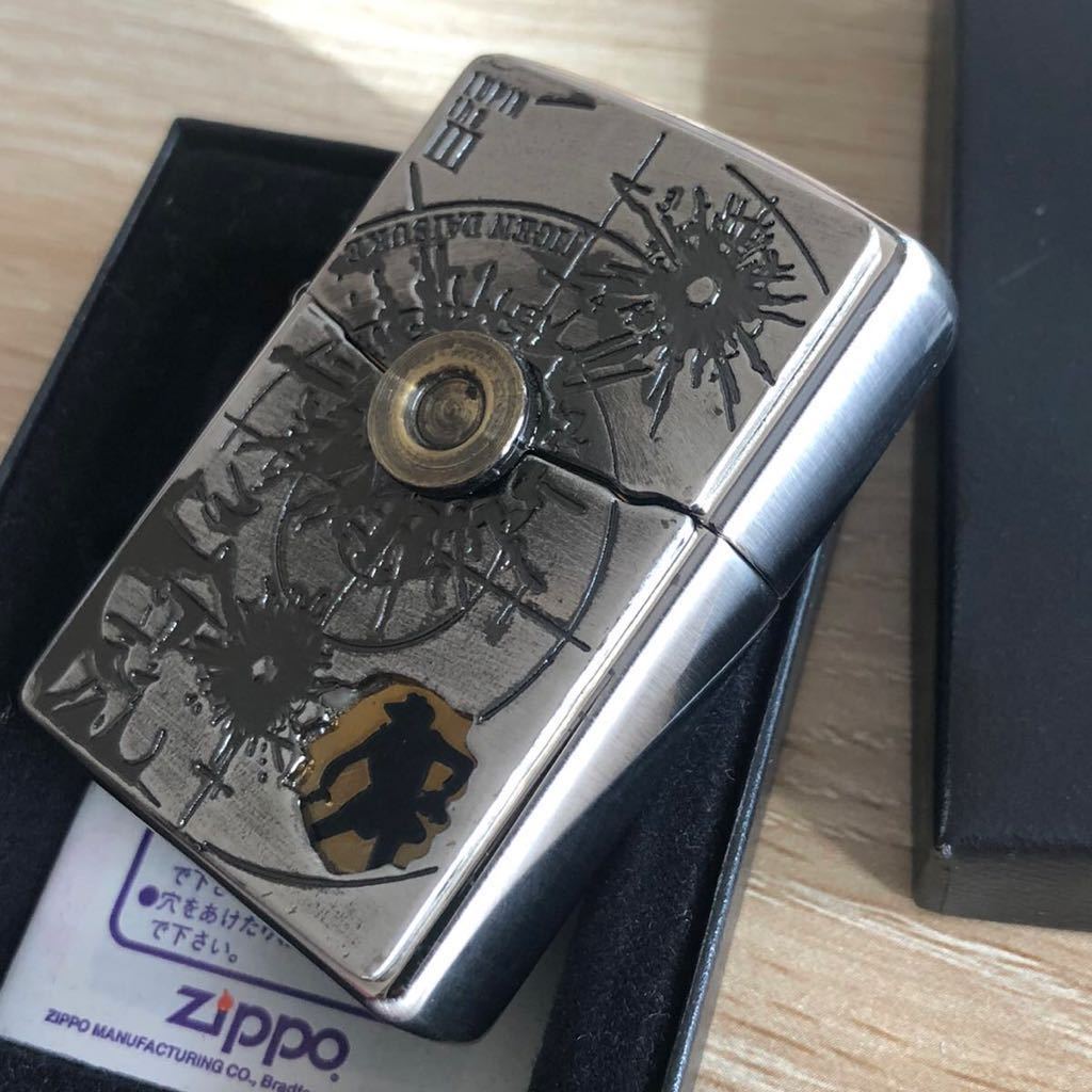 ルパン三世 次元 ZIPPO トリックジッポー 弾丸 銃弾 バンプレスト THE