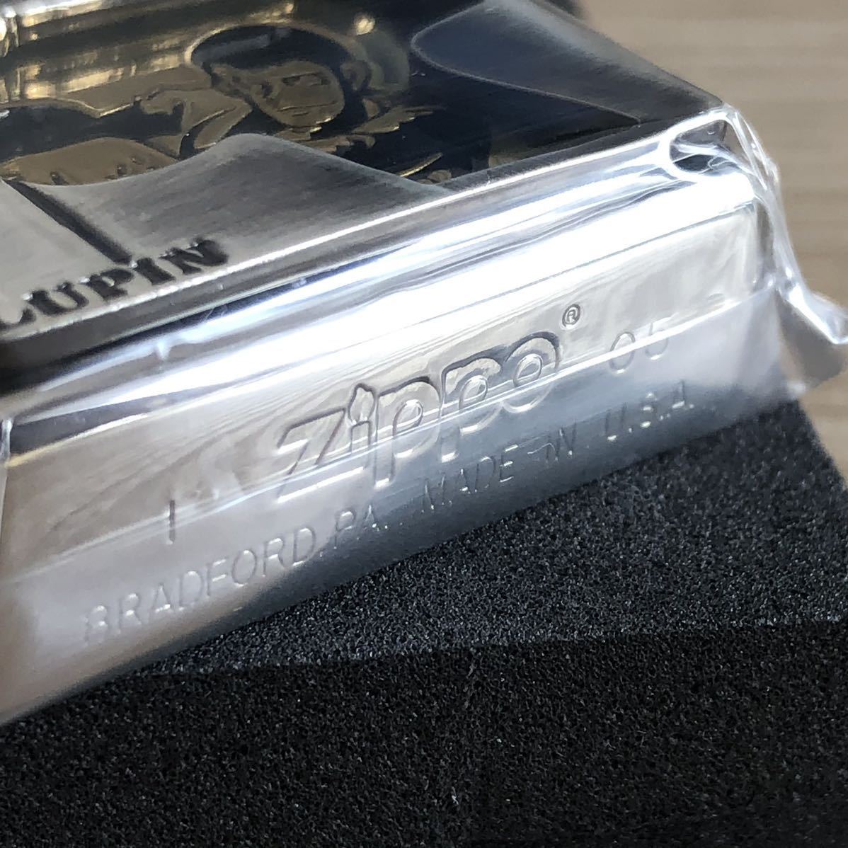 希少 未使用 ルパン三世 zippo 弾丸 ワルサーP38 峰不二子 口紅