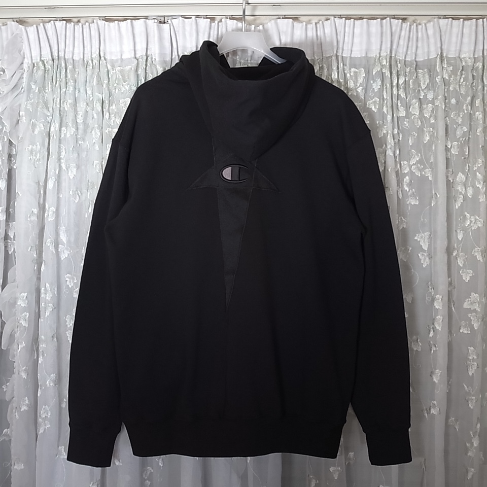 Rick Owens x Championチャンピオン Reverse Weave Oversized Hoodie sizeS_画像4