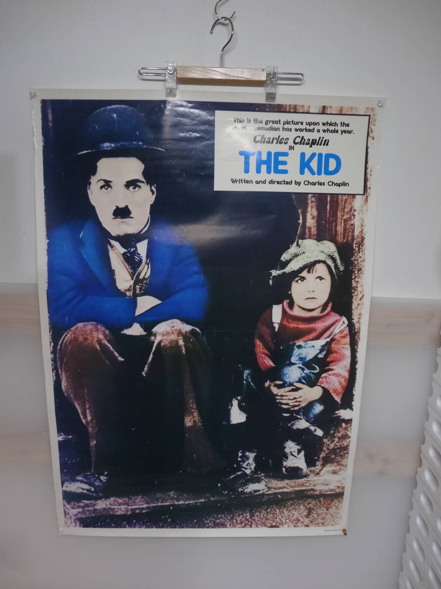 THE　KID　ポスター　99.5㎝×70　チャップリン_画像1