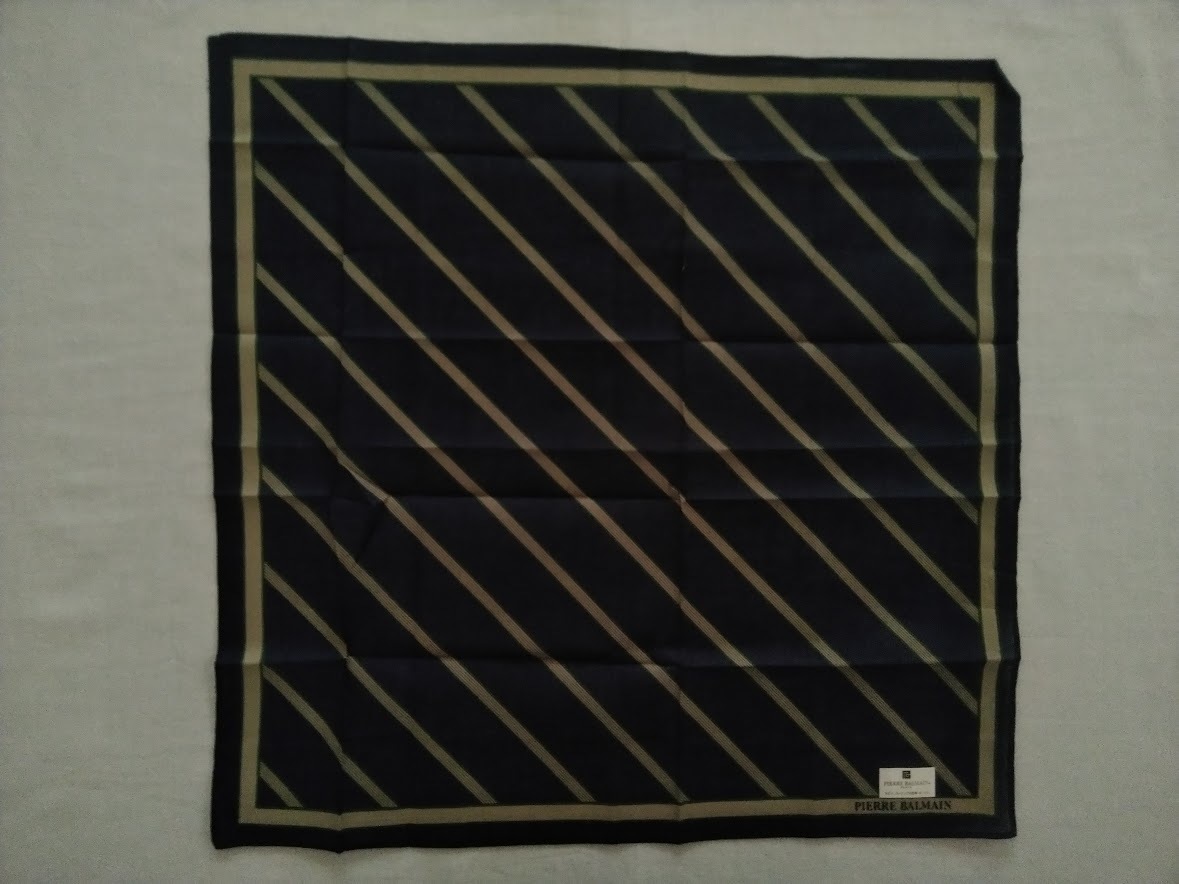 [ regular goods ]Pierre Balmain / Pierre * Balmain handkerchie yh-10325