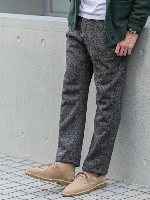 URBAN RESEARCH ROSSO GRAMICCI別注 ボンディングフリースNN-PANTS_画像1