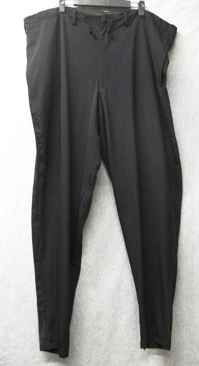 ヨウジヤマモト＊旧タグ ウールギャバ ワイド イージー パンツ （ 腰ヒモ サルエル Yohji Yamamoto pour HOMME Vintage Wide Wool Pants_画像1