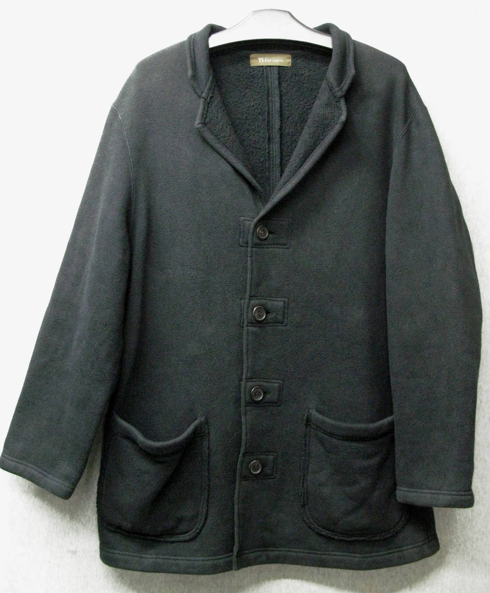 ワイズ フォーメン ヨウジヤマモト：厚手 スウェット ジャケット （ ヴィンテージ レア Yohji Yamamoto Y's for Men Vintage Sweat Jacket_画像1