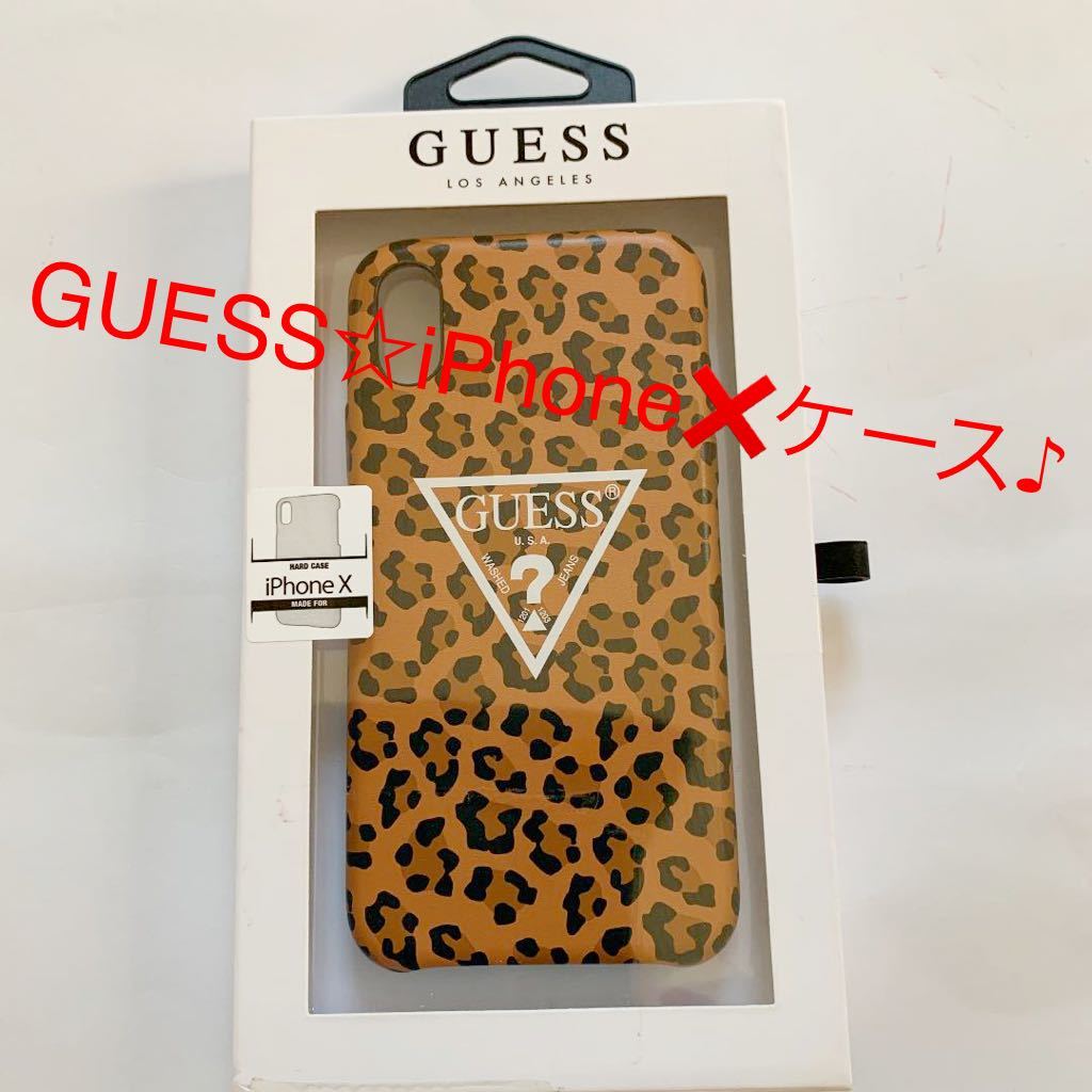 iPhone X GUESS_画像1
