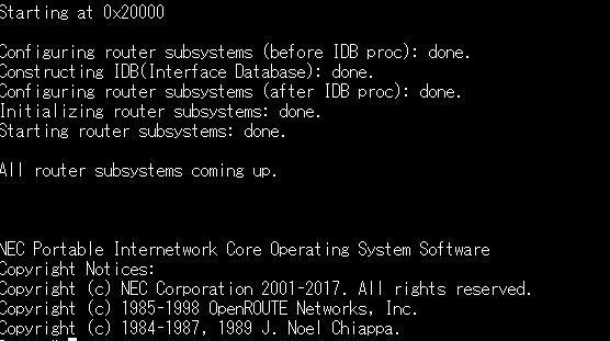 【初期化済】NEC UNIVERGE IX2207 VPN対応高速アクセスルータ 9.5.11【中古品】_画像6