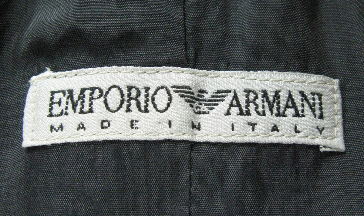 エンポリオ アルマーニ：レディース ジャケット 濃紺 38（ EMPORIO ARMANI LADIES' VINTAGE JACKET NAVY 38_画像4