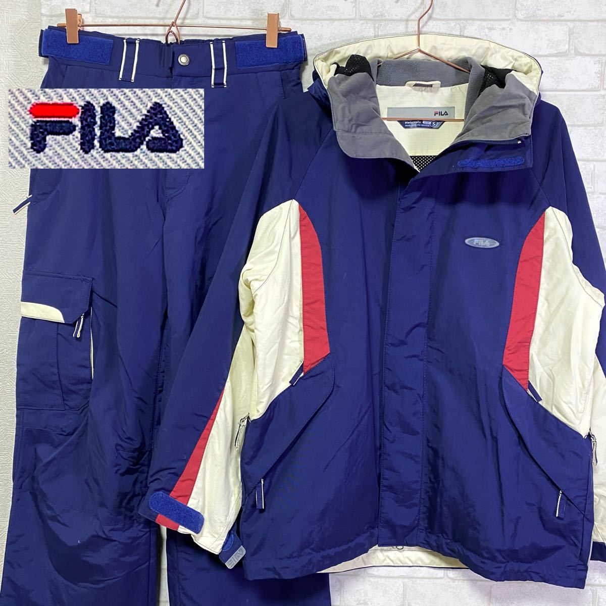 FILA フィラ スノーボードウェア 上下セット ウィンターウェア
