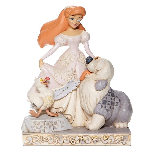 フィギュア ☆ リトルマーメイド アリエル & 犬 カモメ Disney Traditions - リトル・マーメイド フィギュア ☆ リトルマーメイド アリエル & 犬 カモメ Disney Traditions - リトル・マーメイド