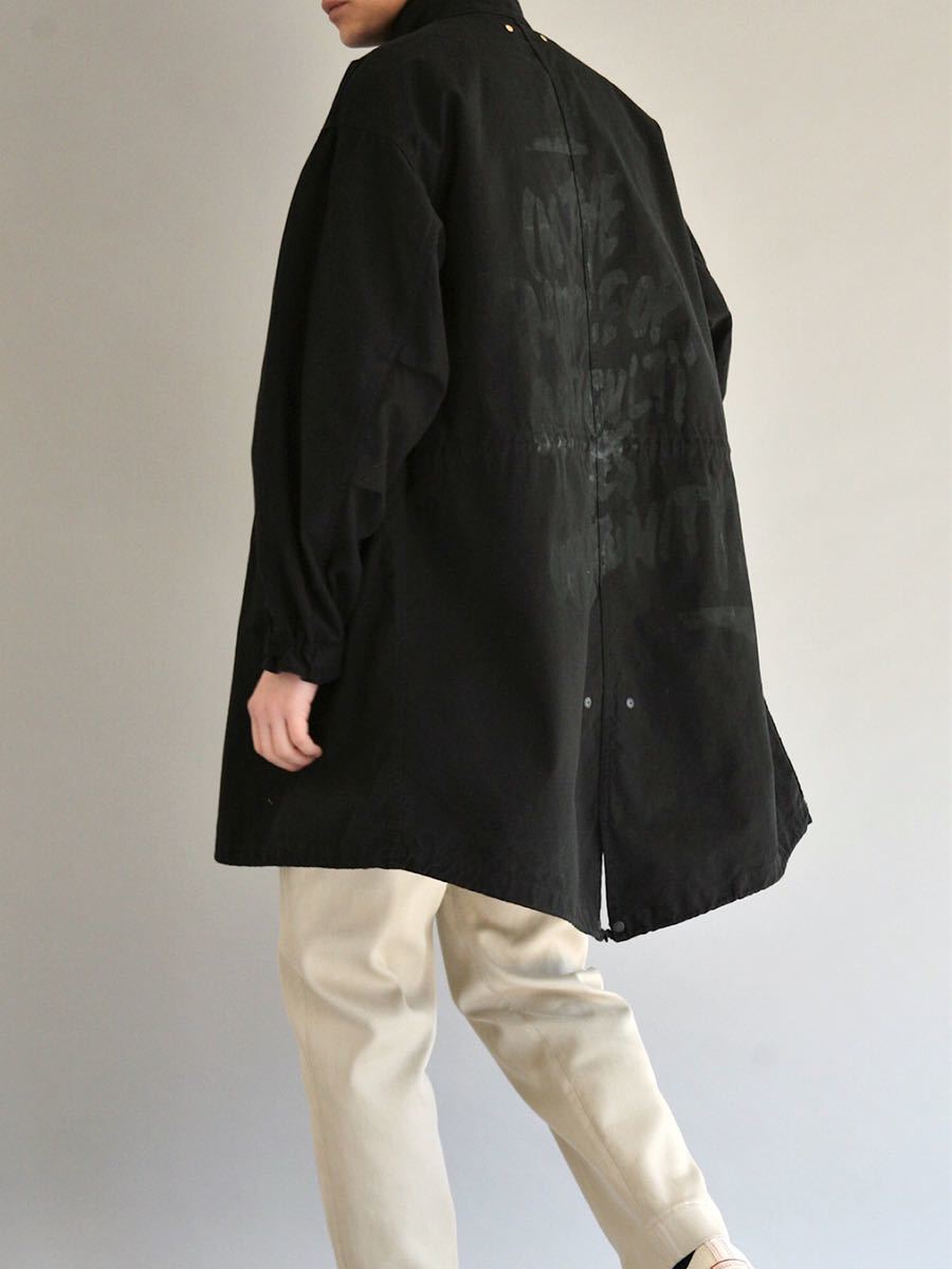 ANACHRONORMアナクロノームSTENCIL FISH TAIL COAT コート デニムパンツ BAL VOO_画像2