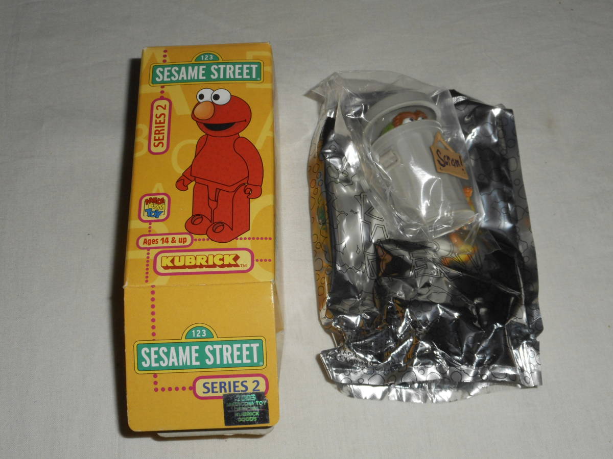 KUBRICK キューブリック SESAME STREET セサミストリート シリーズ2 OSCAR THE GROUCH オスカー・単品_画像1