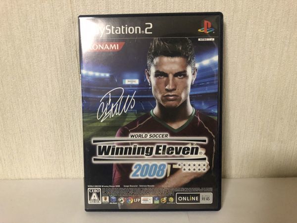 送料無料 PS2 ソフト ワールドサッカーウイニングイレブン2008 USED プレステ 2 sony (192029）_画像1