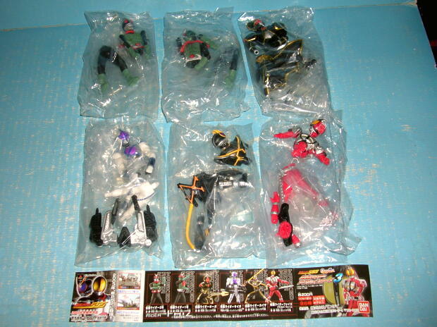 ヤフオク 3718新品 仮面ライダー アクションポーズ3 全6種 ヤフオク 3718新品 仮面ライダー アクションポーズ3 全6種
