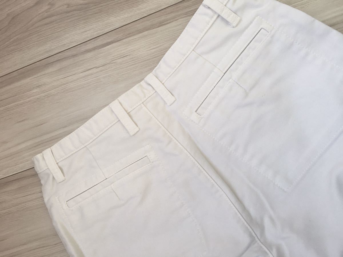 真冬に穿く白パンツ「マーガレットハウエル」高密度肉厚コットン素材_画像5