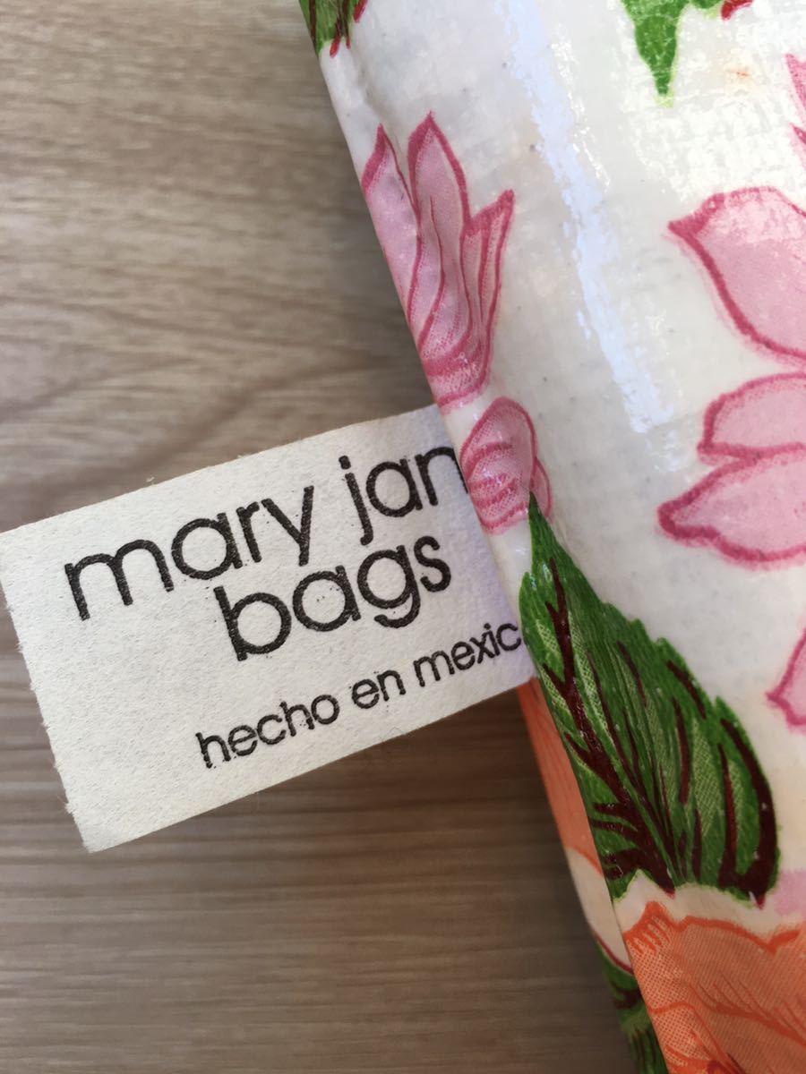 華やかPOPな「mary jane bags」PVC素材のリバーシブルバッグ_画像6