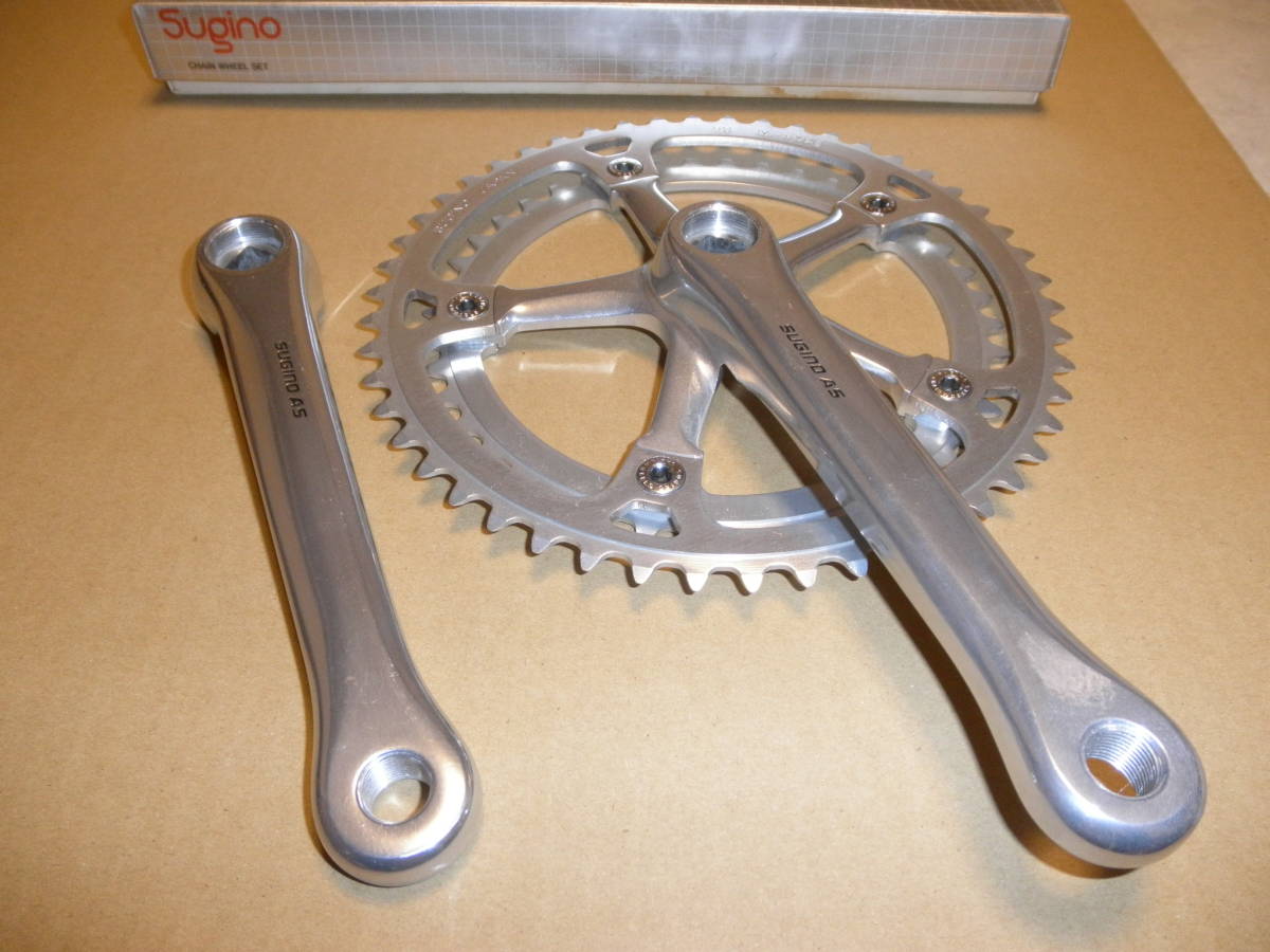 大特価 意味 - Yahoo!オークション Sugino 170mm チェーンホイール AS スギノ ビンテージパーツ