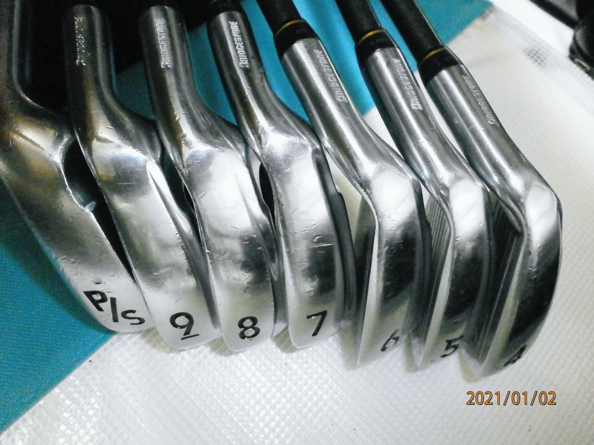 フレックス ヤフオク! - ブリジストンツアーステージV8000FORGED#4~P/S... フレックス