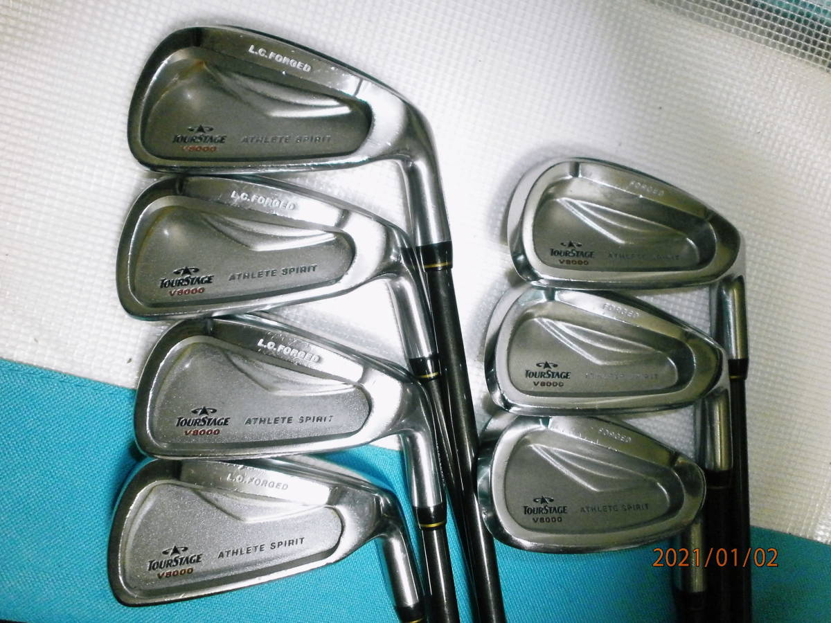 フレックス ヤフオク! - ブリジストンツアーステージV8000FORGED#4~P/S... フレックス
