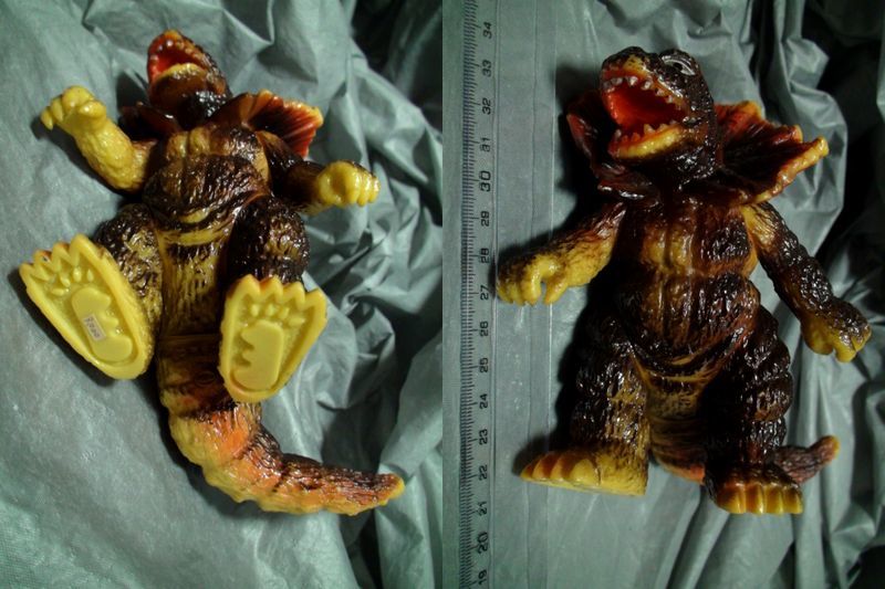 ポピー キングザウルスシリーズ ジラース ソフビ 怪獣 ウルトラマン