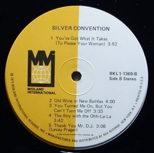 超音波洗浄◆Silver Convention - Silver Convention◆Disco　ガールズ・ディスコ・グループ◆Sylvester Levay、Michael Kunze_画像4