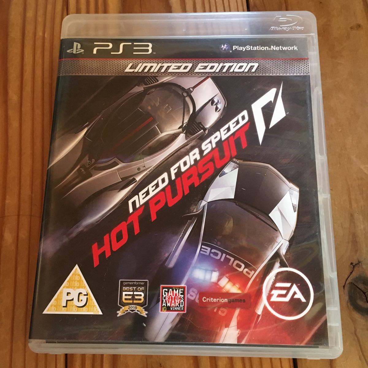 PS3 輸入盤　need for speed hot pursuit