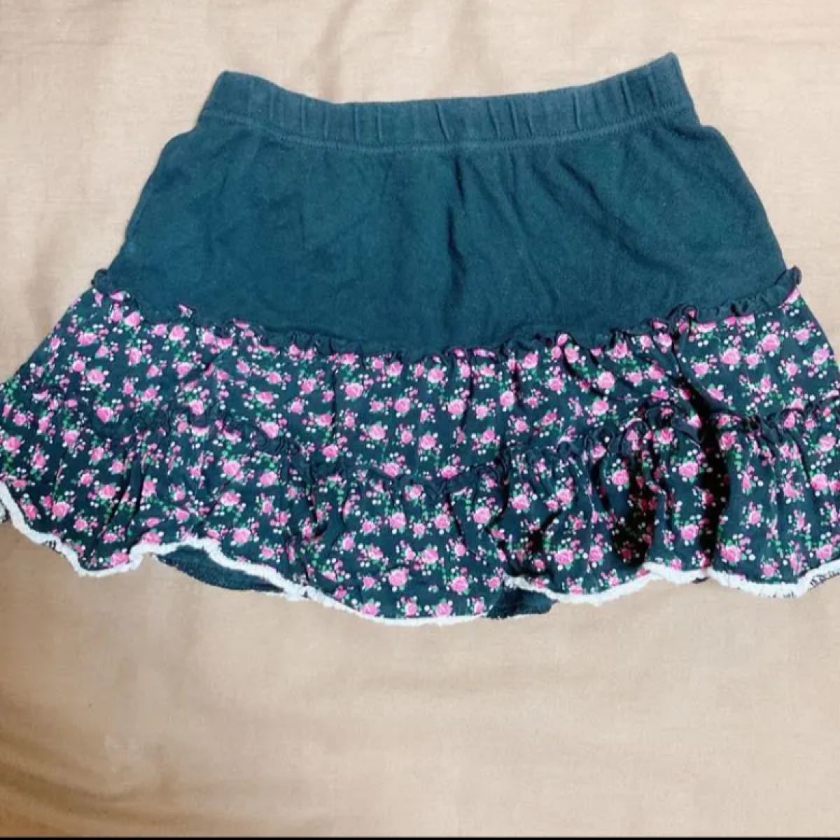 Paypayフリマ ミニスカート 花柄 キッズ 女の子 子供服 160 Paypayフリマ ミニスカート 花柄 キッズ 女の子 子供服 160