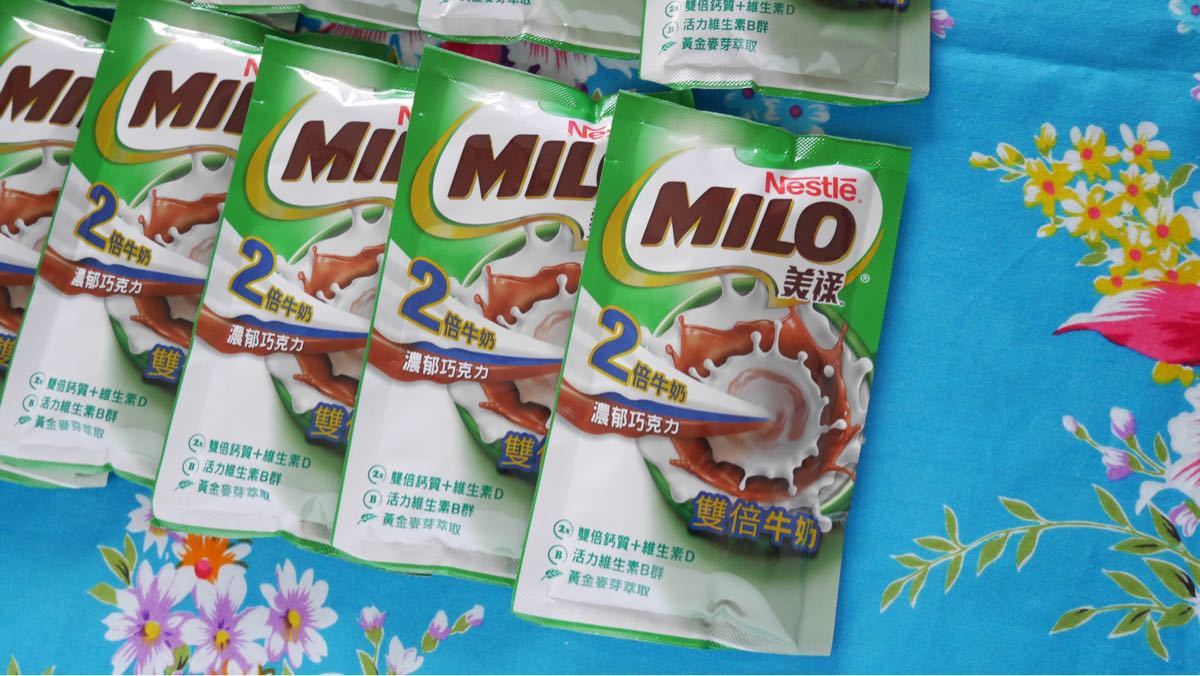 MADE IN台湾♪濃厚チョコ＆ミルク2倍　ミロドリンク(16個入)