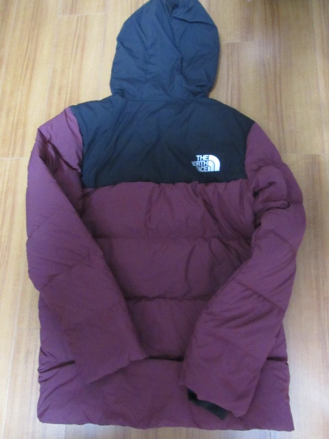 S M 赤 正規新品 THE NORTH FACE UX DOWN JACKET 550 ダウンジャケット パーカー US限定 RDS認証グースダウンヌプシ ノースフェイス_画像3