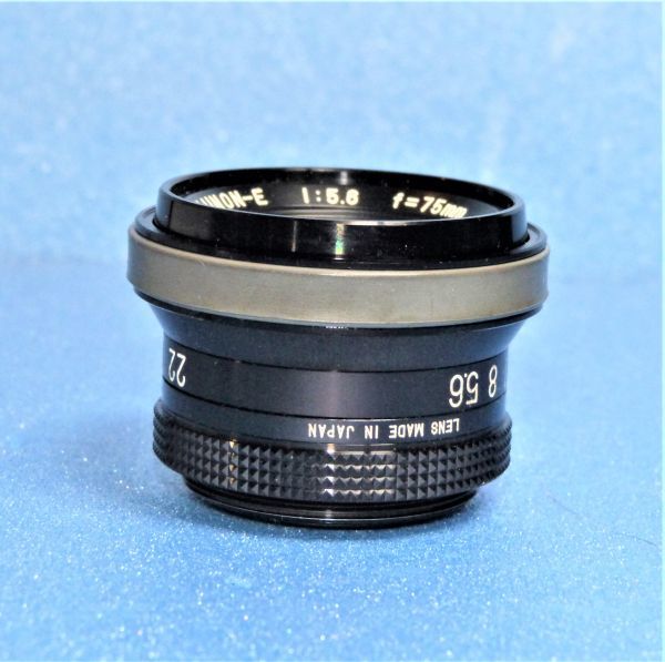 FUJI PHOTO(富士フィルム)  カメラ レンズ FUJINON-E 1：5.6 f=75mm 現状渡し 811867BL63Q23A の画像5