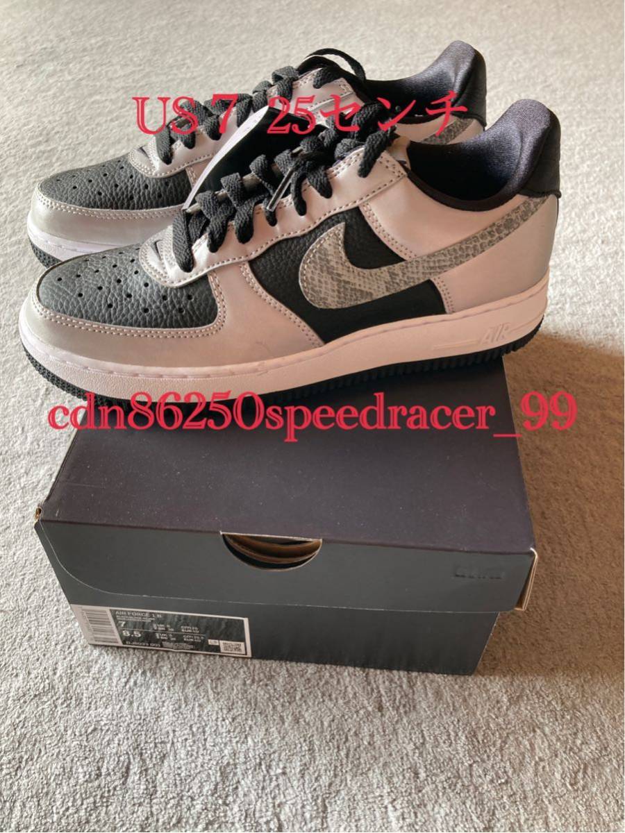 US7 25センチ NIKE AIRFORCE1 エアフォース1 銀蛇 | labiela.com