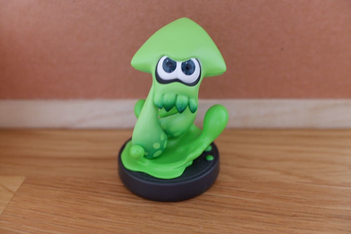 Paypayフリマ スプラトゥーン Amiibo アミーボ スプラトゥーンアミーボ 任天堂 イカ 緑 Paypayフリマ スプラトゥーン Amiibo アミーボ スプラトゥーンアミーボ 任天堂 イカ 緑