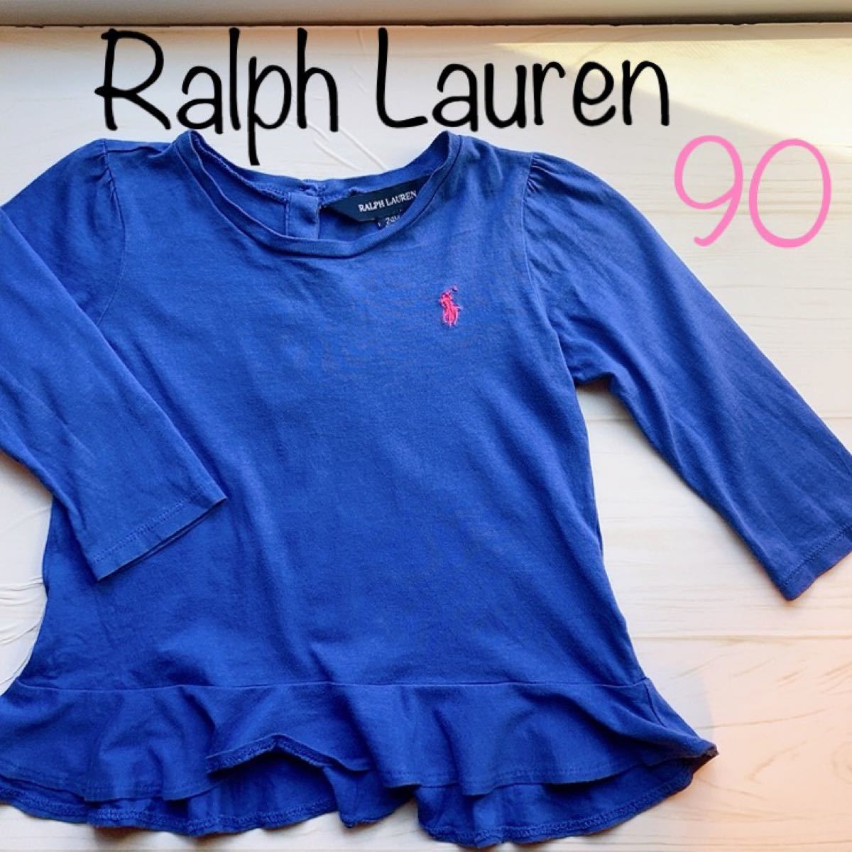 Ralph Lauren ラルフローレン　Tシャツ　チュニック  24M 90 長袖Tシャツ　ロンT