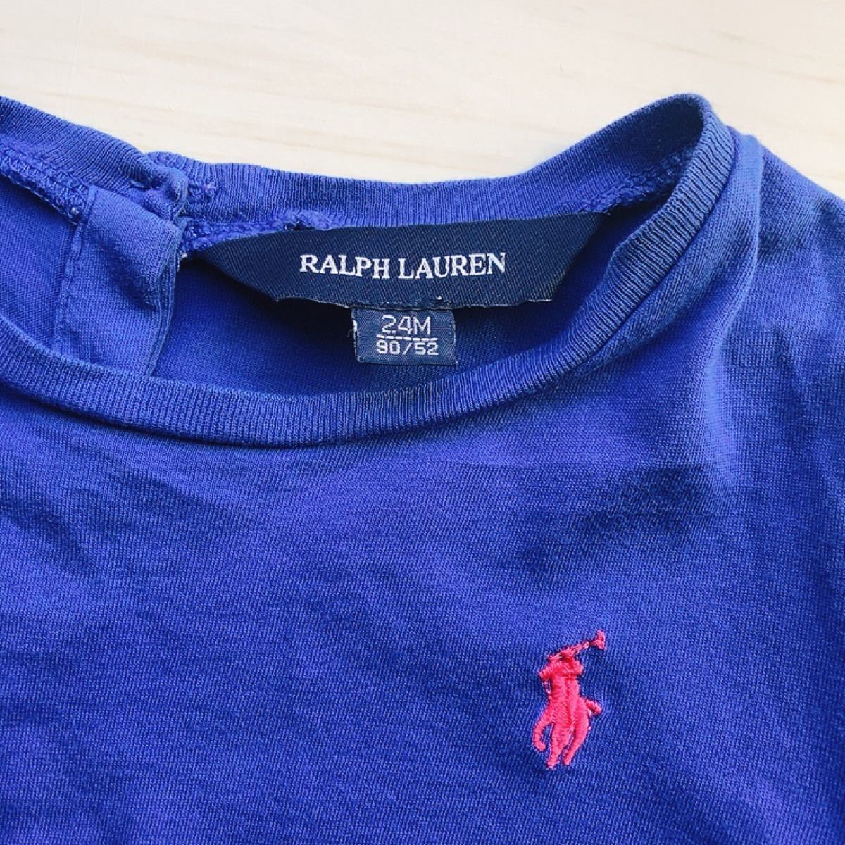 Ralph Lauren ラルフローレン　Tシャツ　チュニック  24M 90 長袖Tシャツ　ロンT