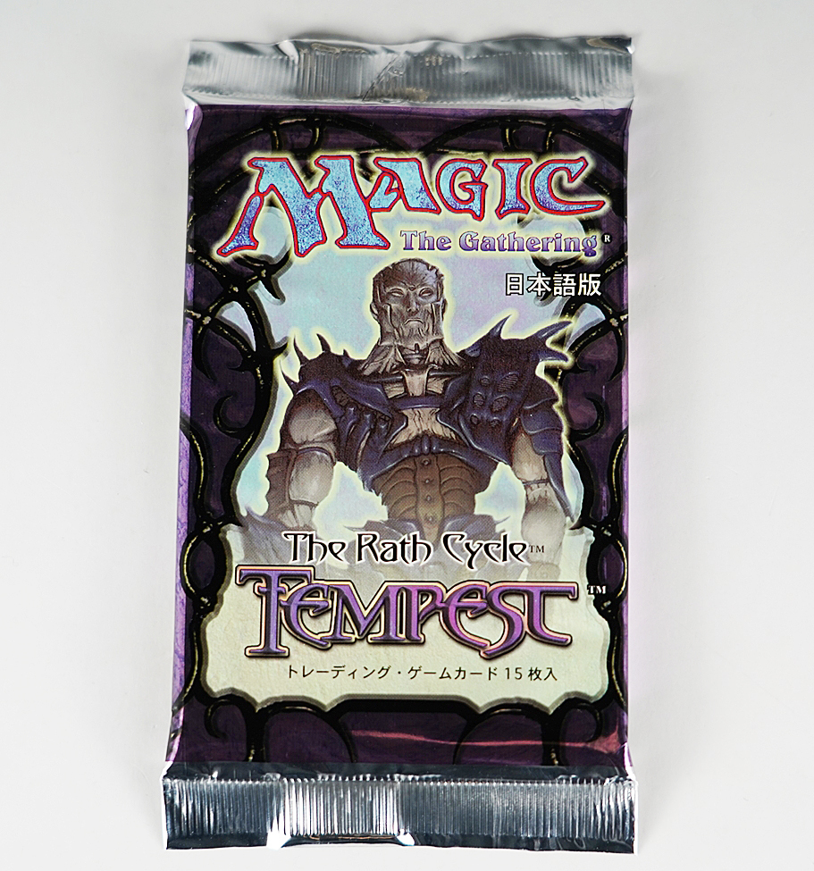 人気提案 Tempest テンペスト 1997年 超希少品 MTG 新品未開封品 即決 ギャザリング ザ マジック Gathering The MAGIC ブースターパック パック、ボックス、特殊セット