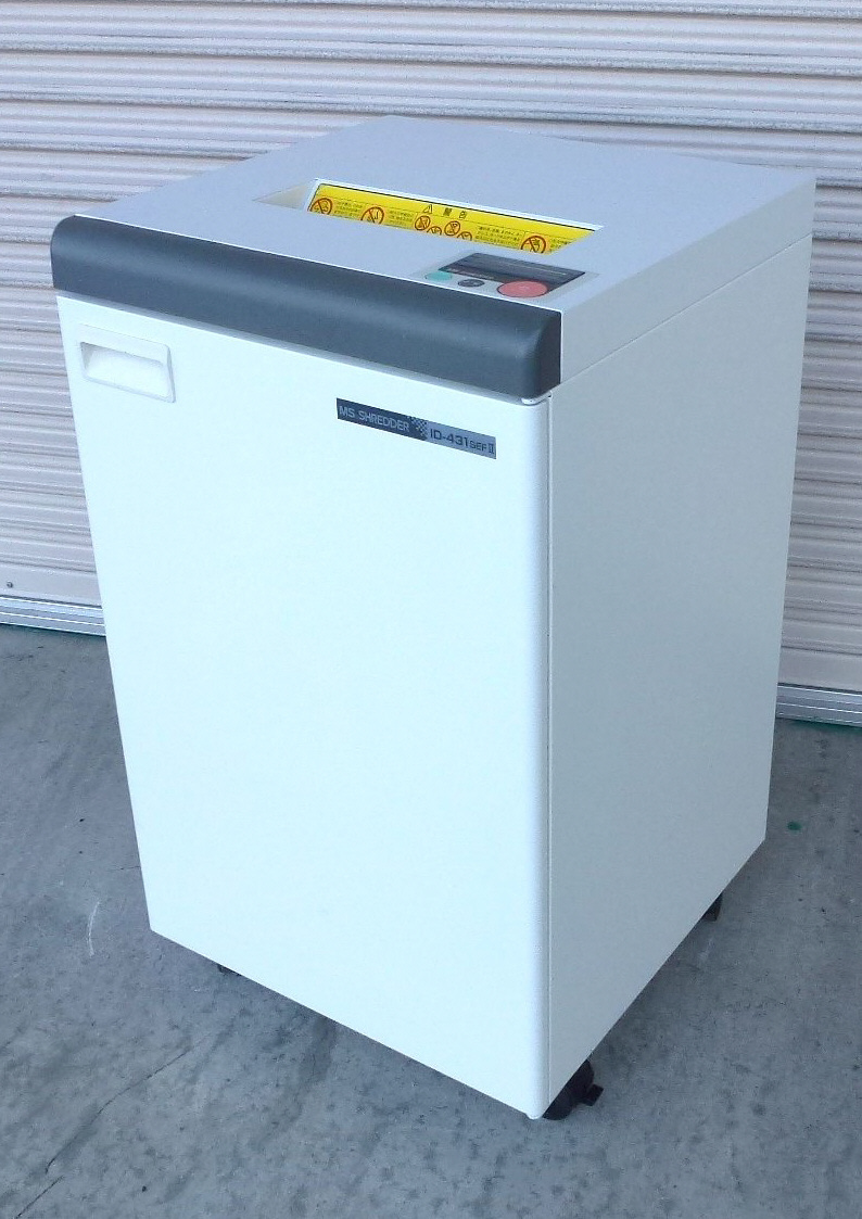 人気絶頂 明光商会 シュレッダー ID-431SEFⅡ A3サイズ対応 スパイラル