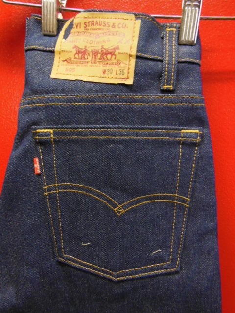 米国製 1990年6月製造/30X36 デッドストック LEVI'S 505 ビンテージ リーバイス リジットデニム////５０１XX ５０６XX ビッグE