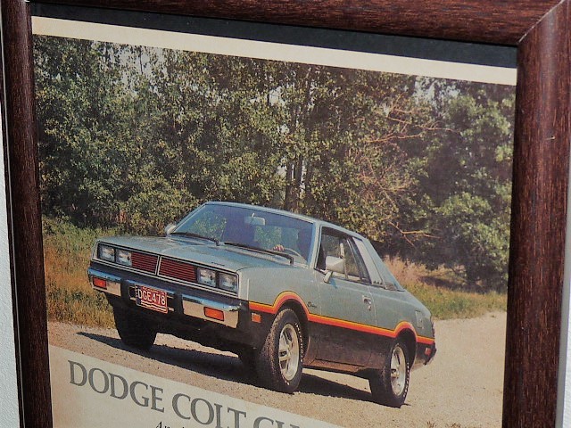 1977 year USA 70s foreign book magazine chronicle . frame goods Dodge Colt Challenger Dodge Colt Challenger / Mitsubishi Galant USDM JDM ( A4 size )