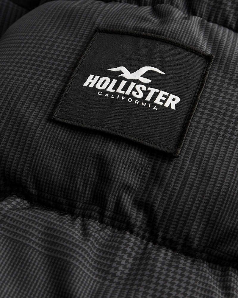 * 正規品 HOLLISTER Co. ホリスター ダウンジャケット Prad Down Jacket M / Dark Gray Prad *