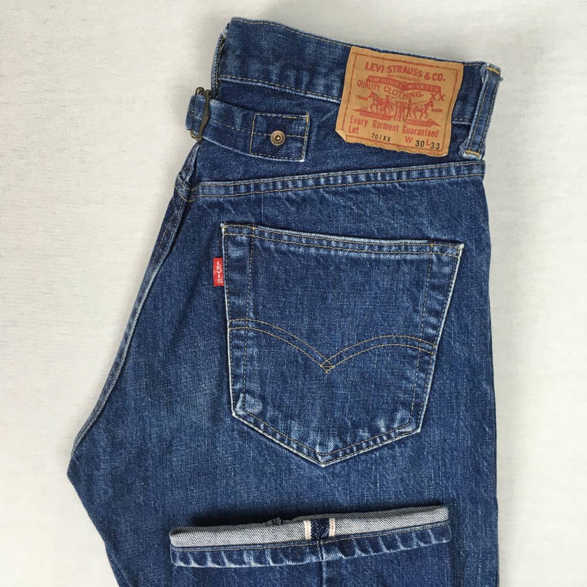 Yahoo!オークション - 【80s】LEVI'S リーバイス 701XX BIG'E...