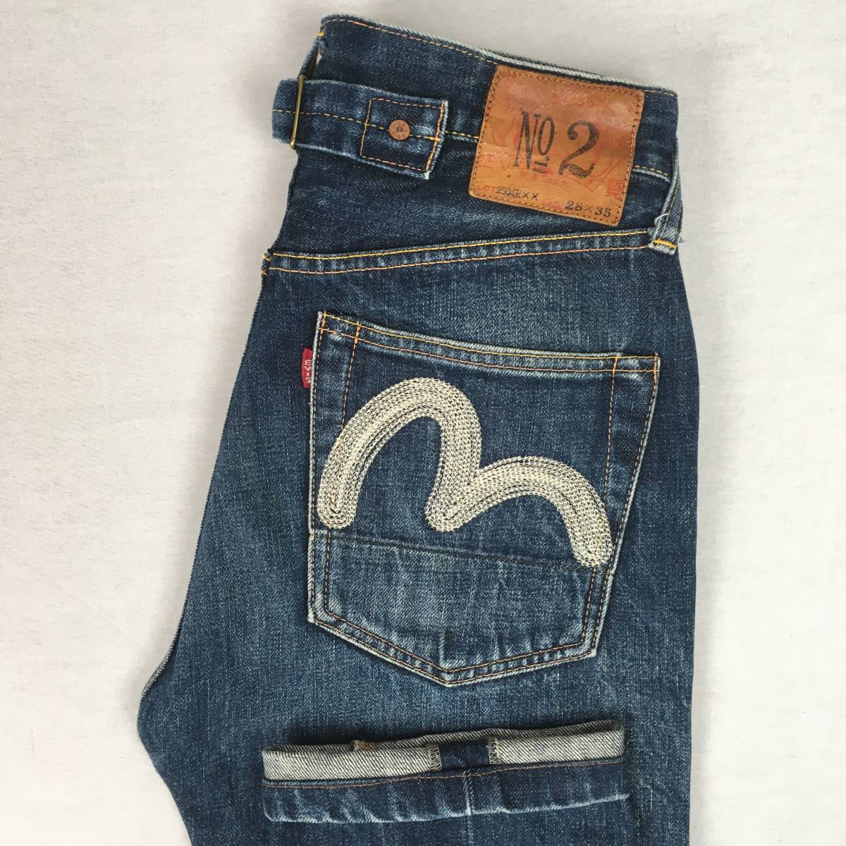 価格は安く カモメ リングステッチ刺繍 L35 W28 日本製 ジーンズ No2