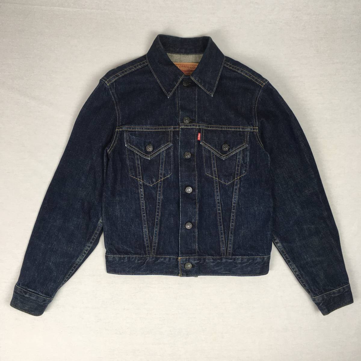 LEVI'S リーバイス 71557-02 3rd BIG'E' 日本製 95年 復刻 ジージャン サイズ36 デニム ジャケット Gジャン_画像2