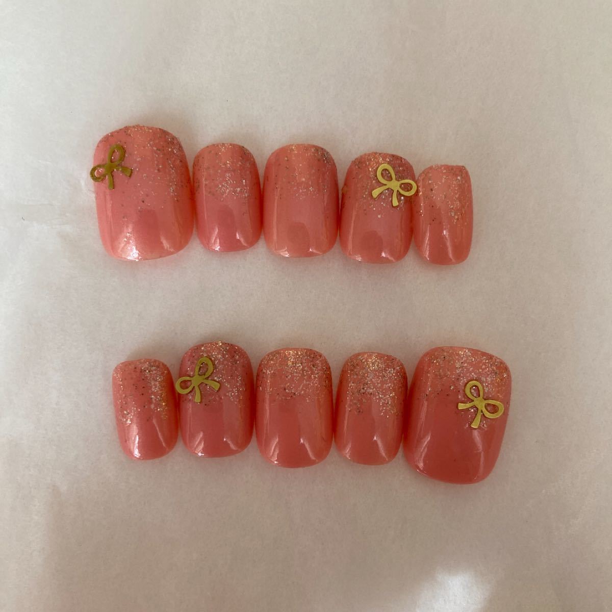 Paypayフリマ ネイルチップ 短い 男爪 ピンク ラメ リボン ネイル 結婚式 付け爪 Paypayフリマ ネイルチップ 短い 男爪 ピンク ラメ リボン ネイル 結婚式 付け爪